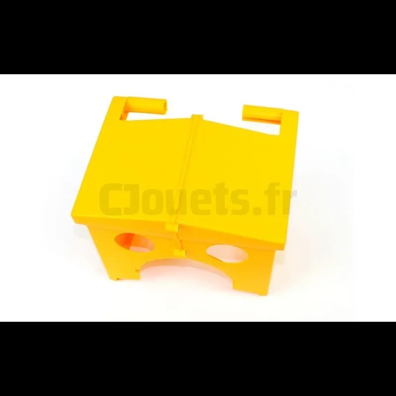 Coque partie jaune pour train Santa Fe Peg-perego