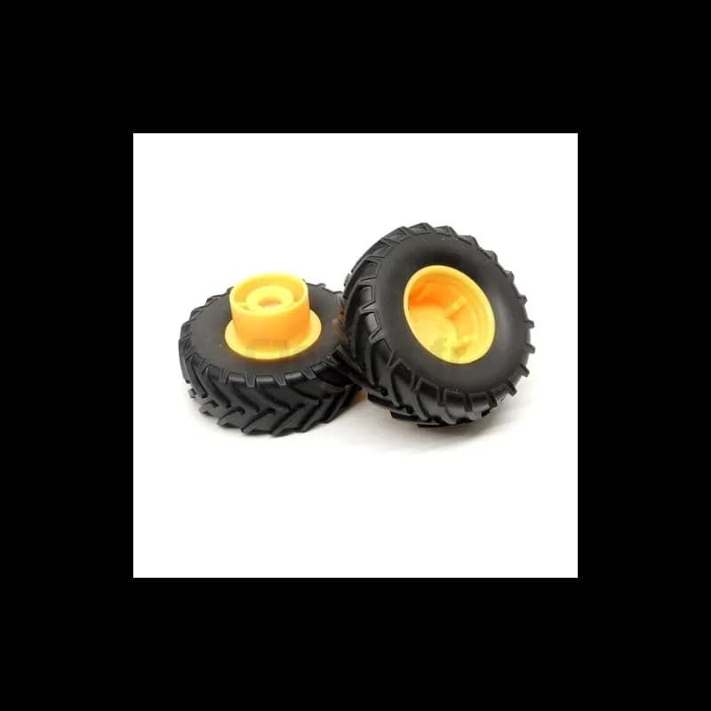 Roues avant jumelés pour Siku Control john Deere 6735/6736