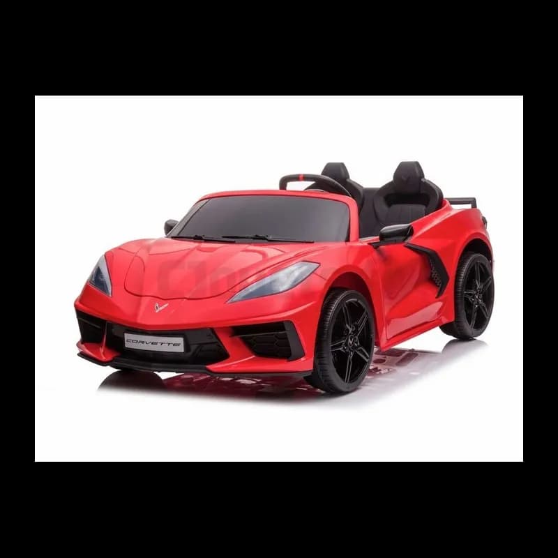 Corvette rouge, voiture Electrique pour enfants 12 Volts, 2 places ...