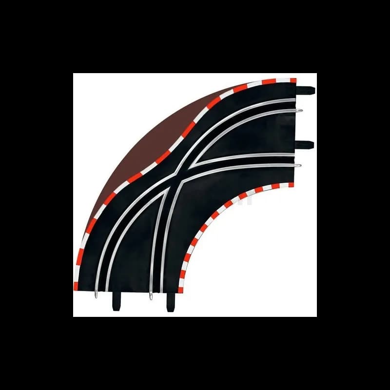 Virages d'aiguillage K1/90° 61655 Carrera GO & Digital 143