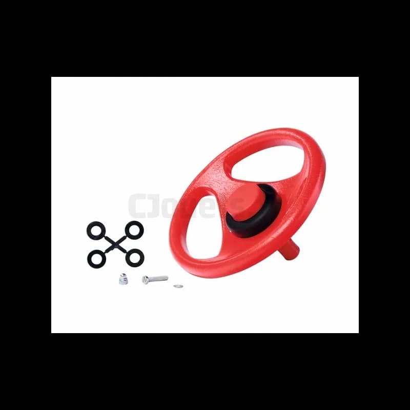 Volant rouge avec klaxon pour BIG Bobby Car