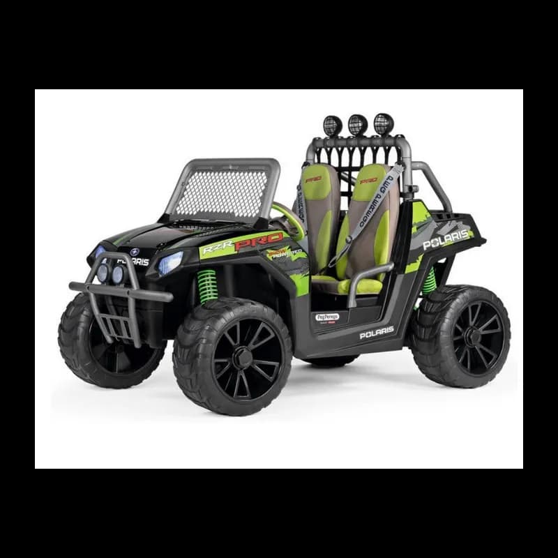 Polaris RZR PRO Green Shadow 24 Volts, 2 places Peg-Pérego
