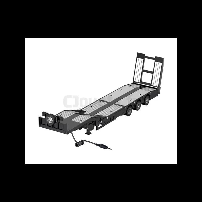 Remorque porte engins, plateau surbaissée pour Siku control 6744