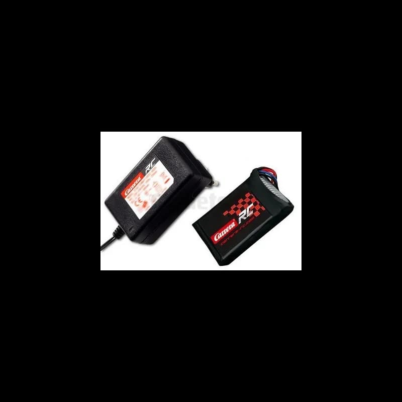 Batterie LiPo 7,4 V 1000 mAH + chargeur 8,6 V 1000 mA Carrera RC 80...