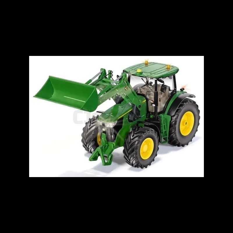 Tracteur John Deere 7310R avec pelle de chargement Siku 6792