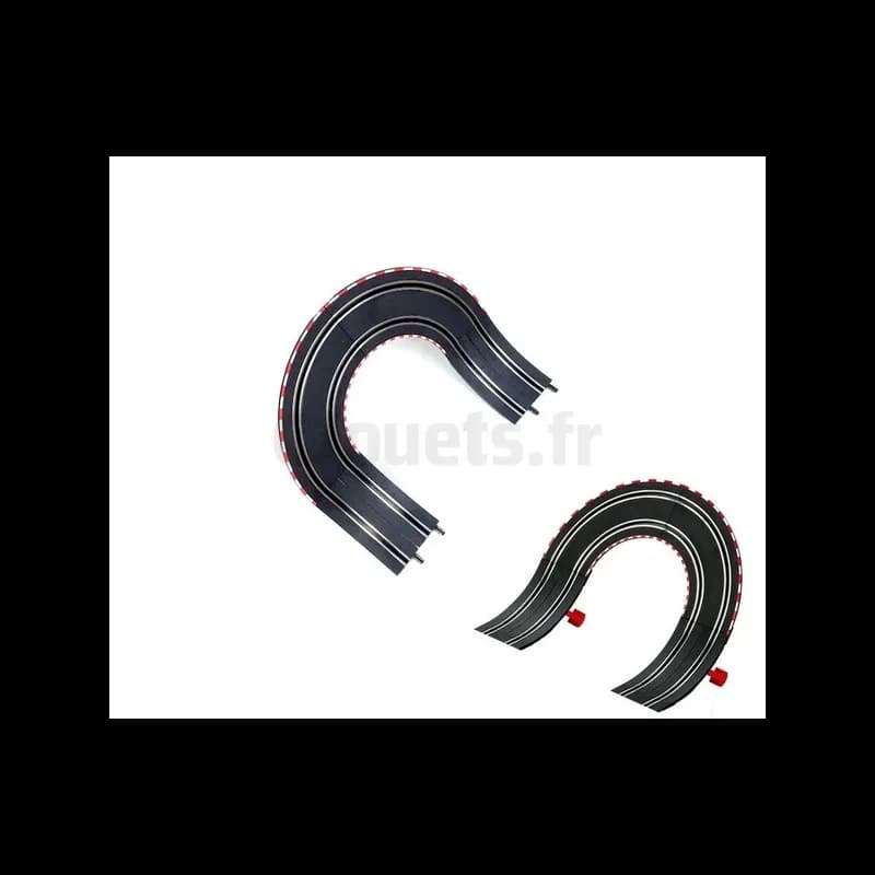 Virage relevé pour circuit Carrera GO