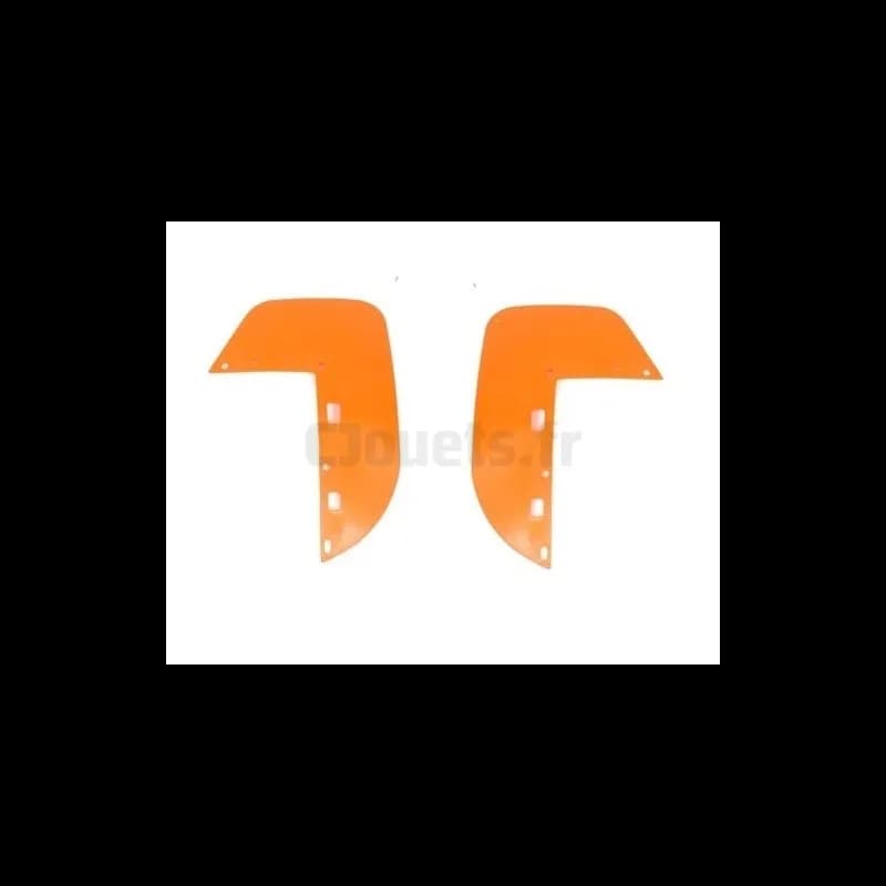Garde boue arrière orange pour Corral T-REX Peg-Pérego
