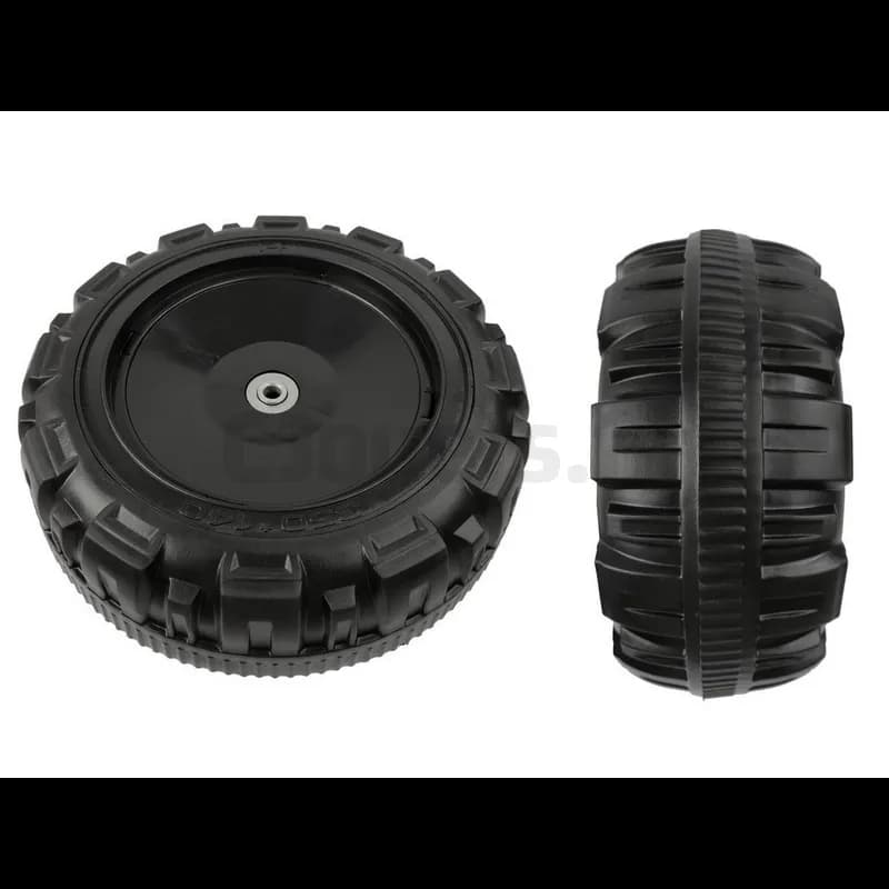 Roues Arrière plastique 350 x 140 pour quad 906 12 volts