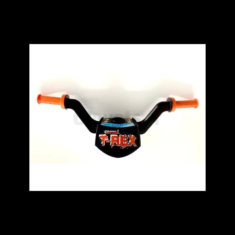Guidon Corral T-Rex noir avec poignée orange T-Rex Peg-Pérego (occasion)