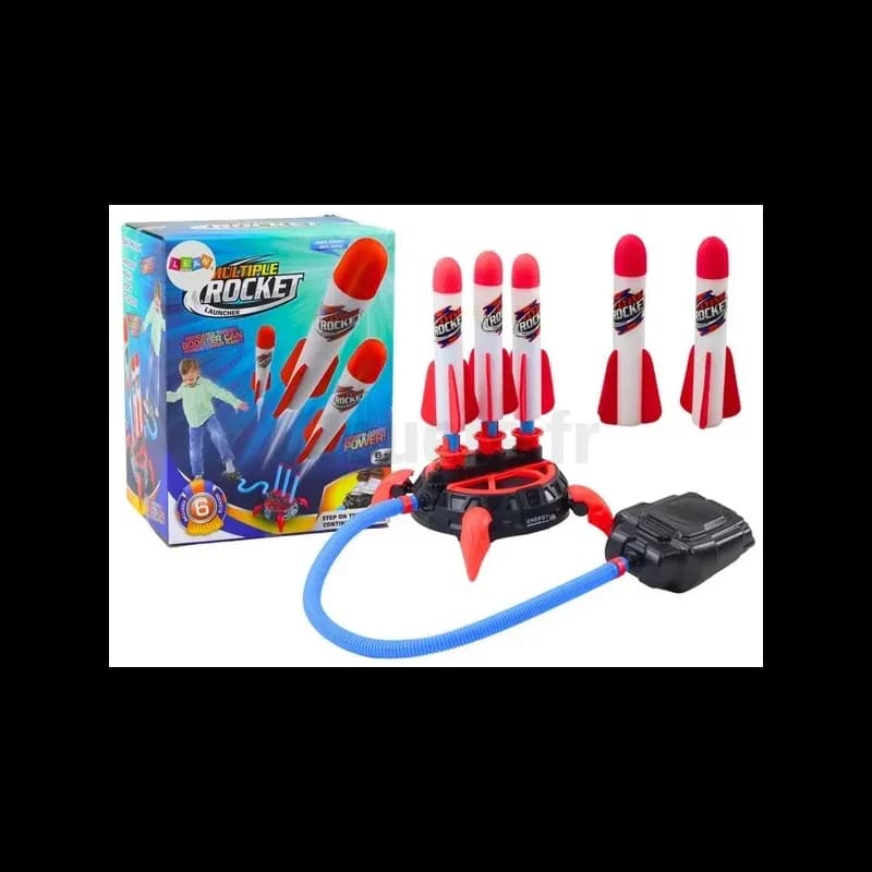 Triple lanceur de fusées en mousse