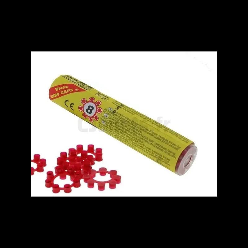 Amorces 8 coups, 5 x 48 coups pour pistolet