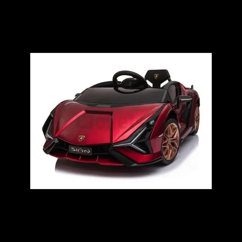 Lamborghini SIAN 12 Volts Electrique pour enfant avec télécommande parentale - Rose