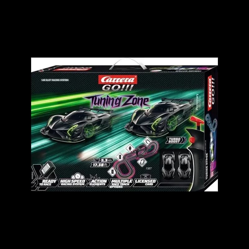 Circuit voitures Carrera GO Tuning Zone