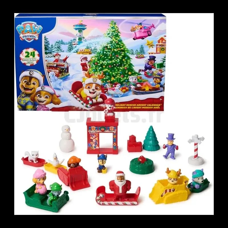 Calendrier de l'Avent Pat Patrouille 2025