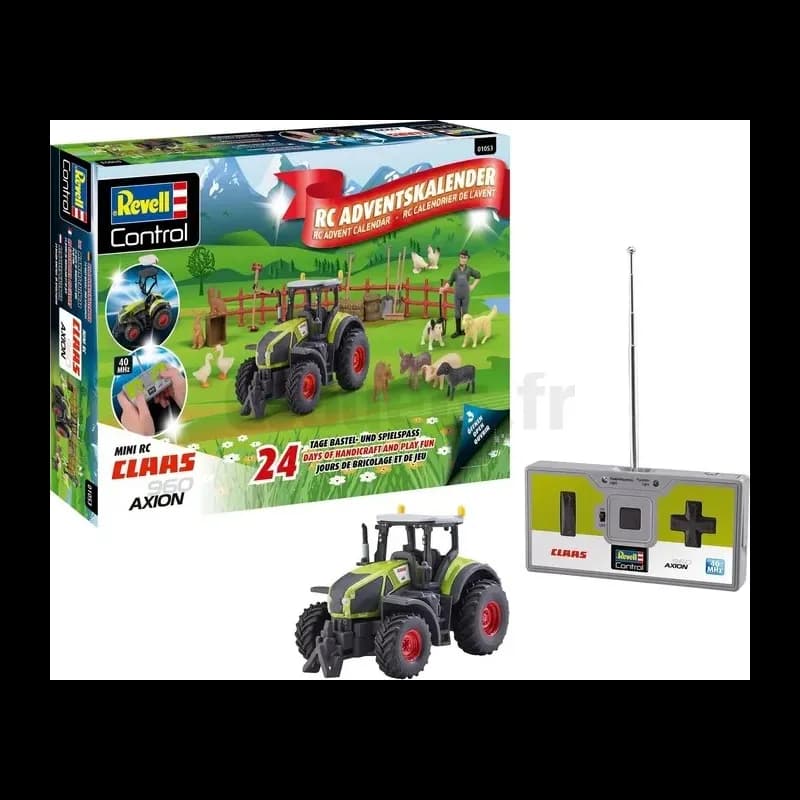 Calendrier de l'Avent Revell Tracteur RC Claas 960 Axion