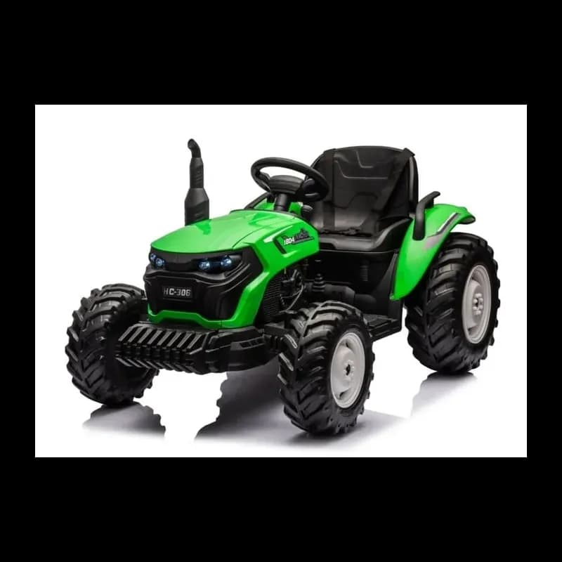 Tracteur électrique enfant 24 V HC306 - Vert - Sans remorque