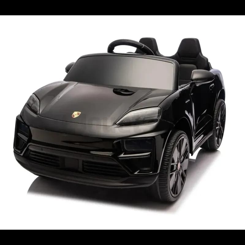 Porsche Macan Turbo électrique 12V pour enfant - Noir