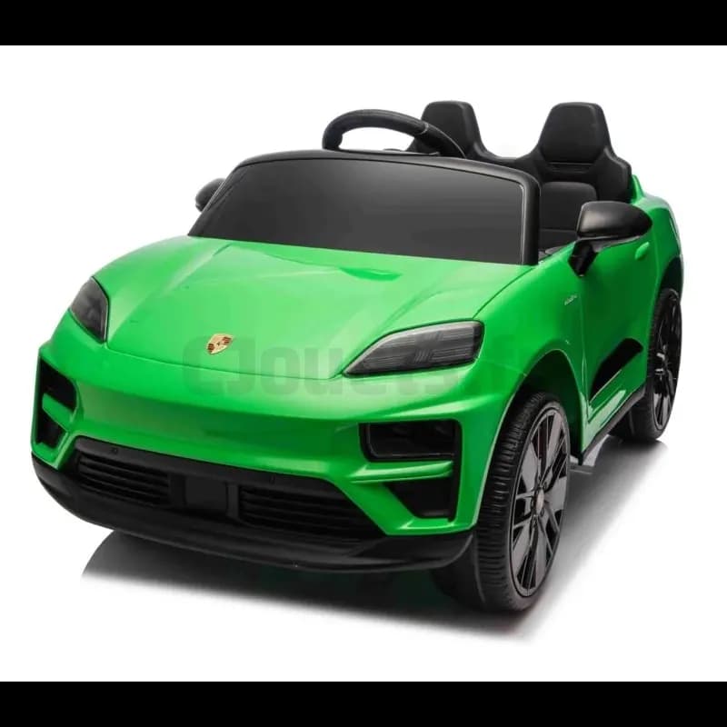 Porsche Macan Turbo Elektro 12V für Kinder - Grün