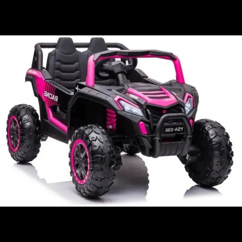 YSA036 12-V-Kinderbuggy mit Fernbedienung | Elektrisch - Rosa