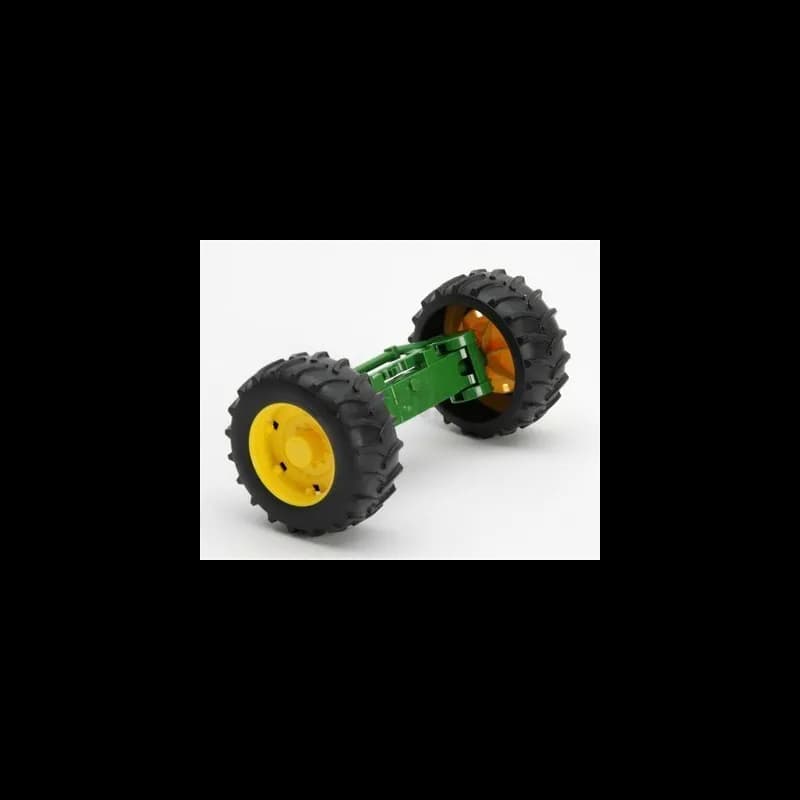 Hinterachse für BRUDER 02132 Harvester