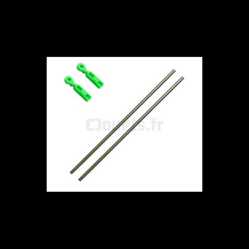 Supports latéraux arrière pour hélicoptère Carrera Green Chopper 50...