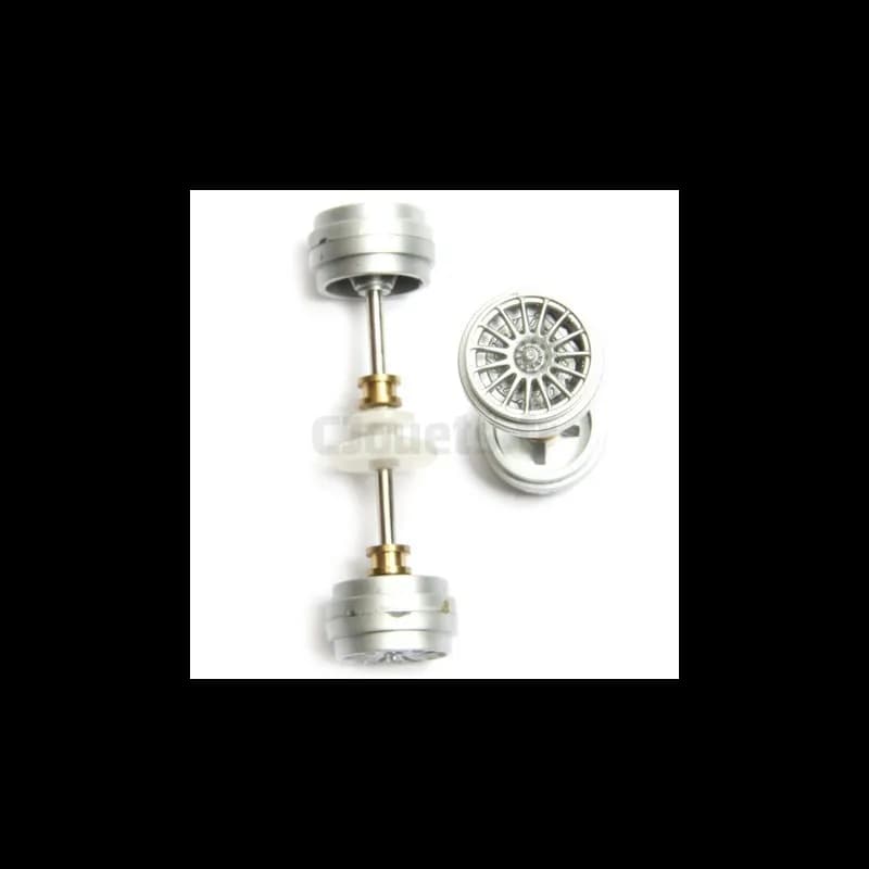 Axes + jantes Carrera Digital 132 pour 27129, 27130, 27131, 27132, ...