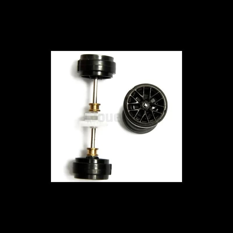 Axes + jantes Carrera Digital 132 pour 27335, 27336, 27361, 30532, 30533, 30563, 30564, 27400