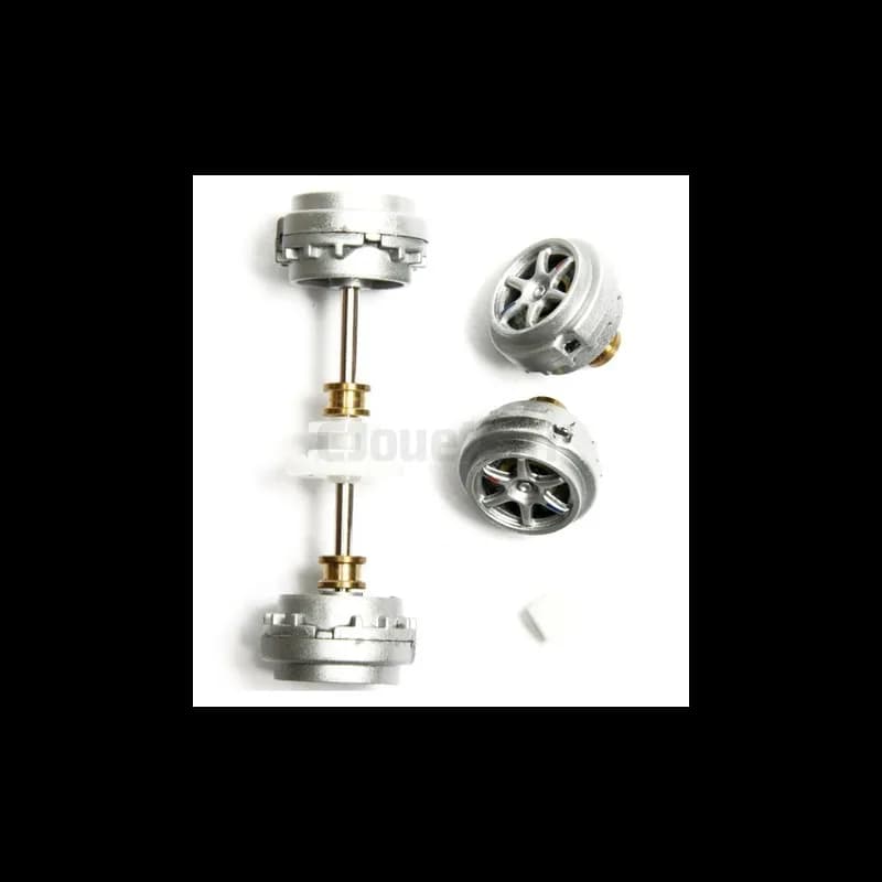 Axes + jantes Carrera Digital 132 pour 27319, 27320, 30512, 30513