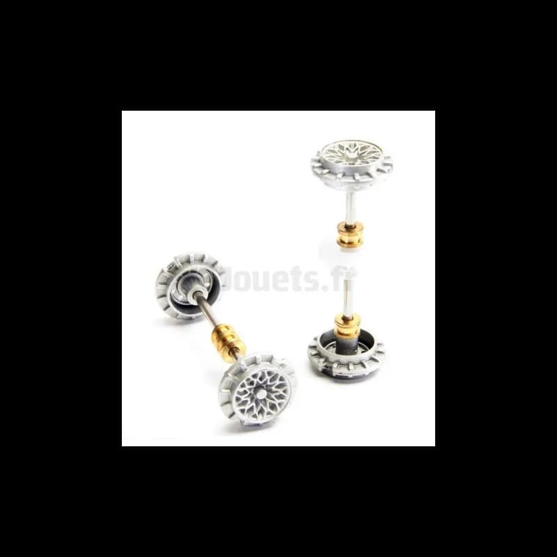 Axes + jantes Carrera Digital 132 pour 27299, 27374, 30481, 30582