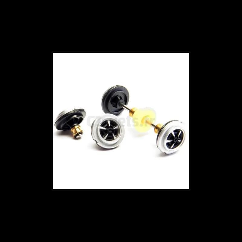 Axes + jantes Carrera Digital 132 pour 27300, 27375, 30483, 30583