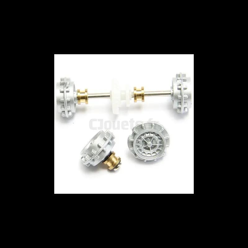 Axes + jantes Carrera Digital 132 pour 27294, 30472, 30473