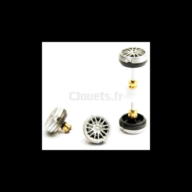Axes + jantes Carrera Digital 132 pour 27293, 30470, 30471