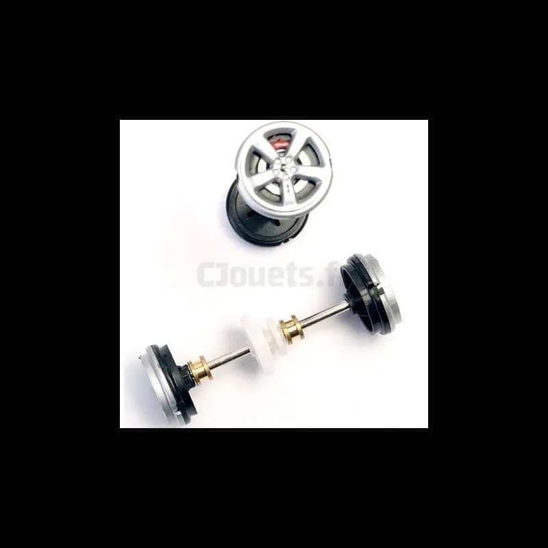 Carrera Digital 132 Achsen + Felgen für 27251, 27331, 30440, 30527