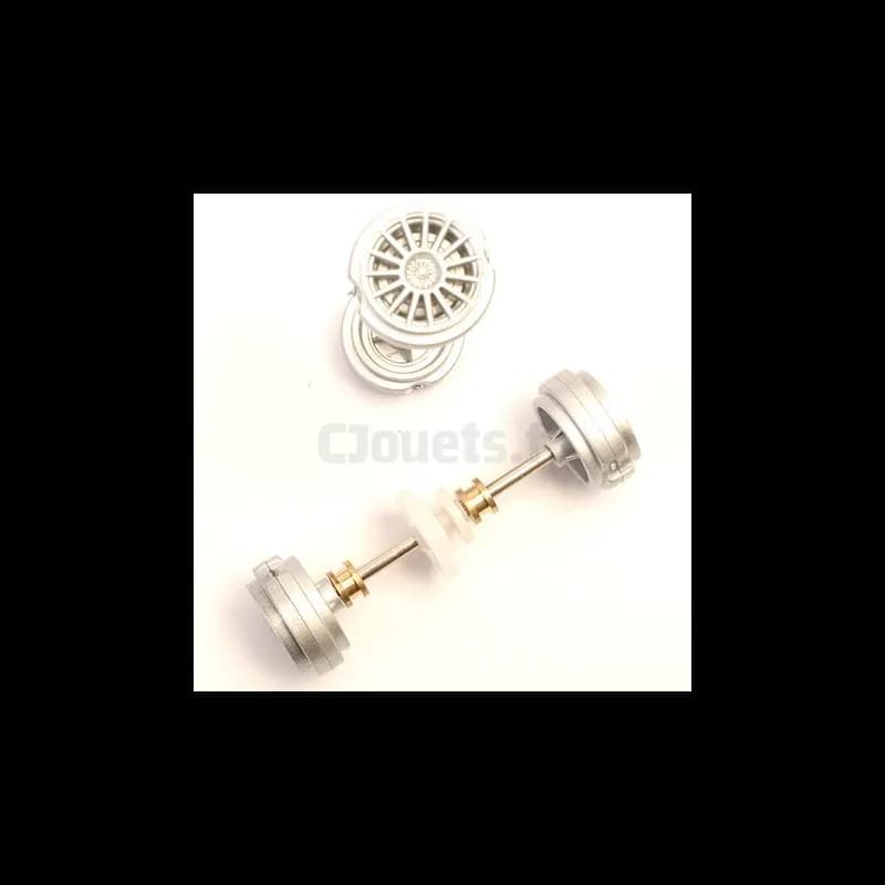 Axes + jantes Carrera Digital 132 pour 27234, 27235, 27236, 27291, ...