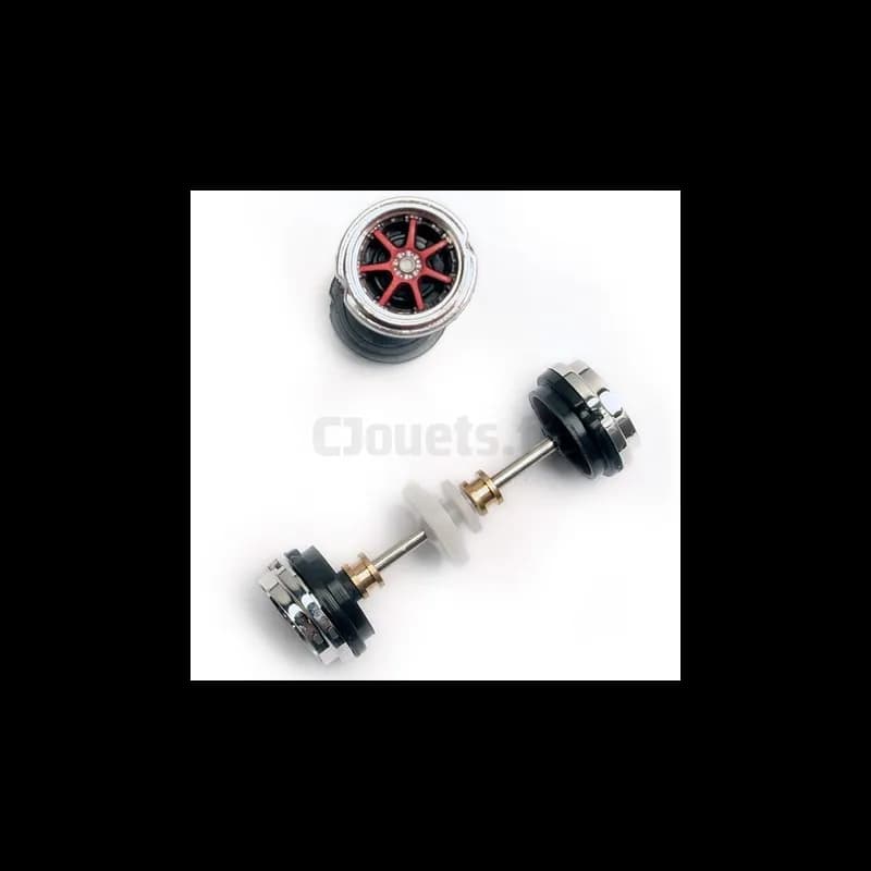 Axes + jantes Carrera Digital 132 pour 27230, 30430