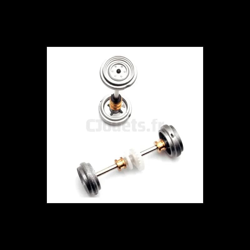 Axes + jantes Carrera Digital 132 pour 27254, 27329, 30493, 30525