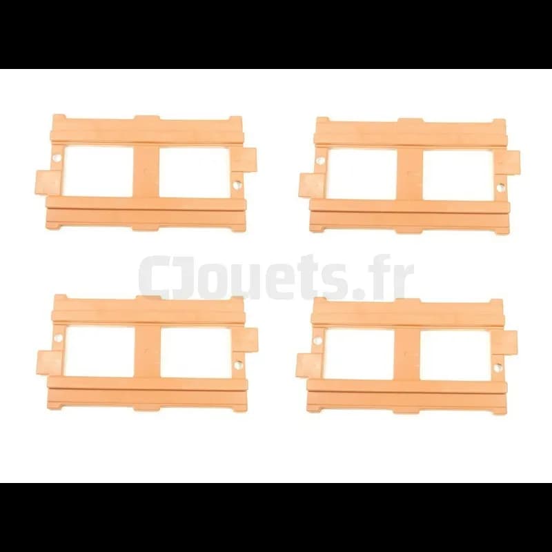 Kit de 4 rails droits CHOO CHOO Peg-Pérego