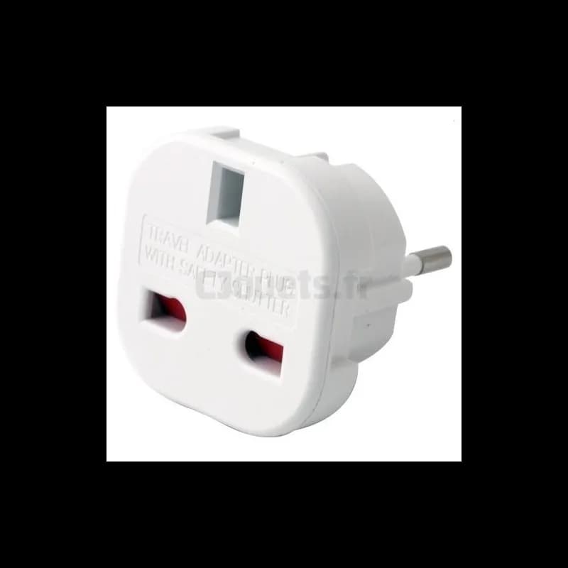 Adaptateur prise anglaise