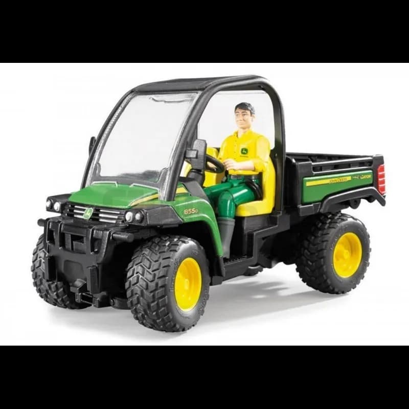 All Terrain John Deere Gator mit Bruder Figur 02490