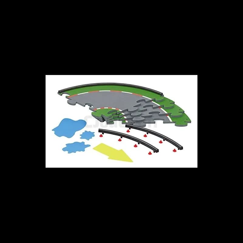 Courbes + Barrières + Sticker Siku Racing 6851