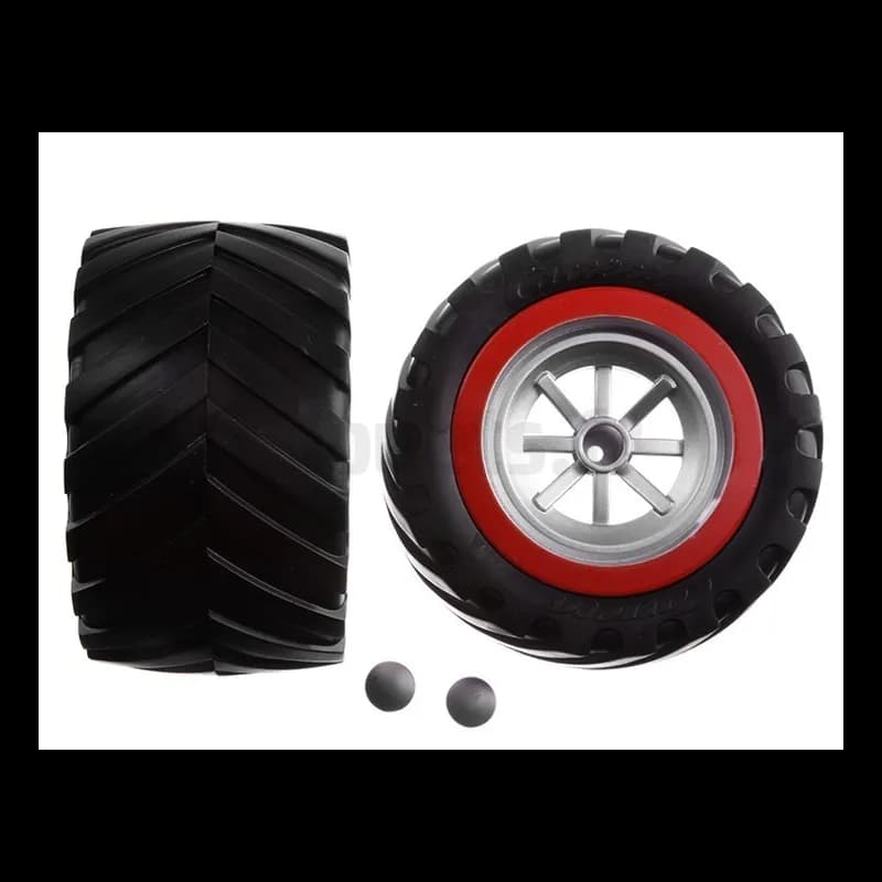 2 Hinterräder für Carrera Red Scorpion 142018