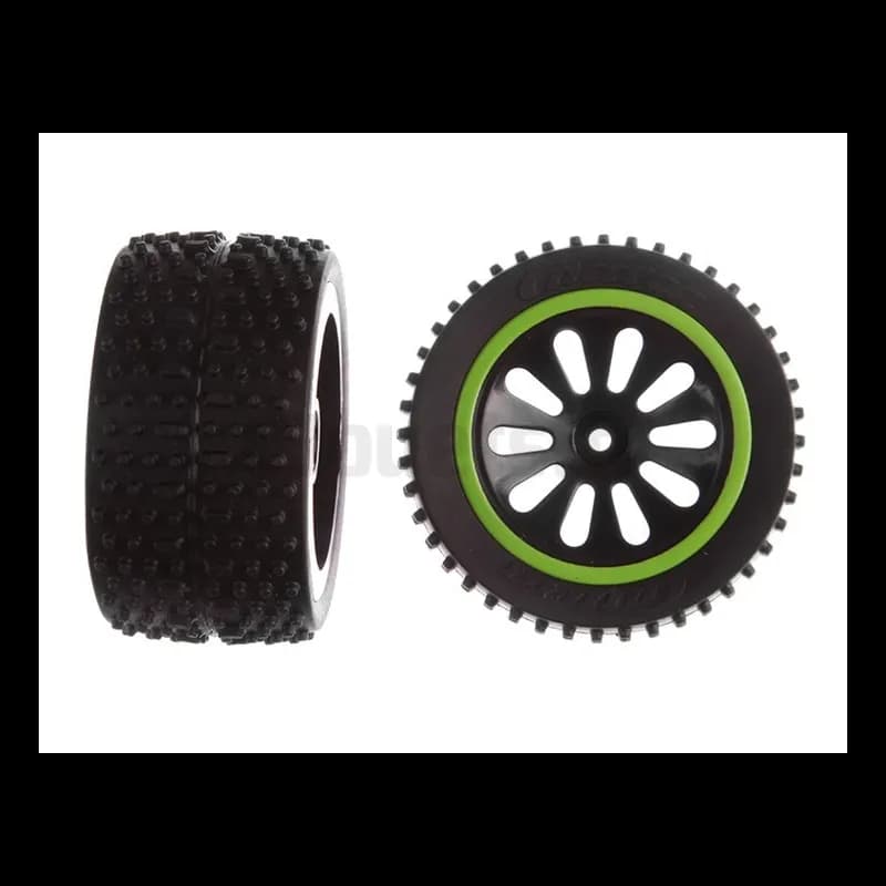 2 Hinterräder für Green Lizzard Carrera 202008