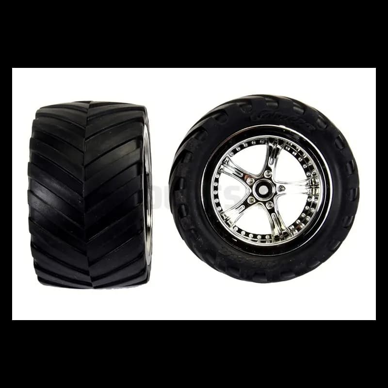 2 Hinterräder für Fire Bear Carrera 180100