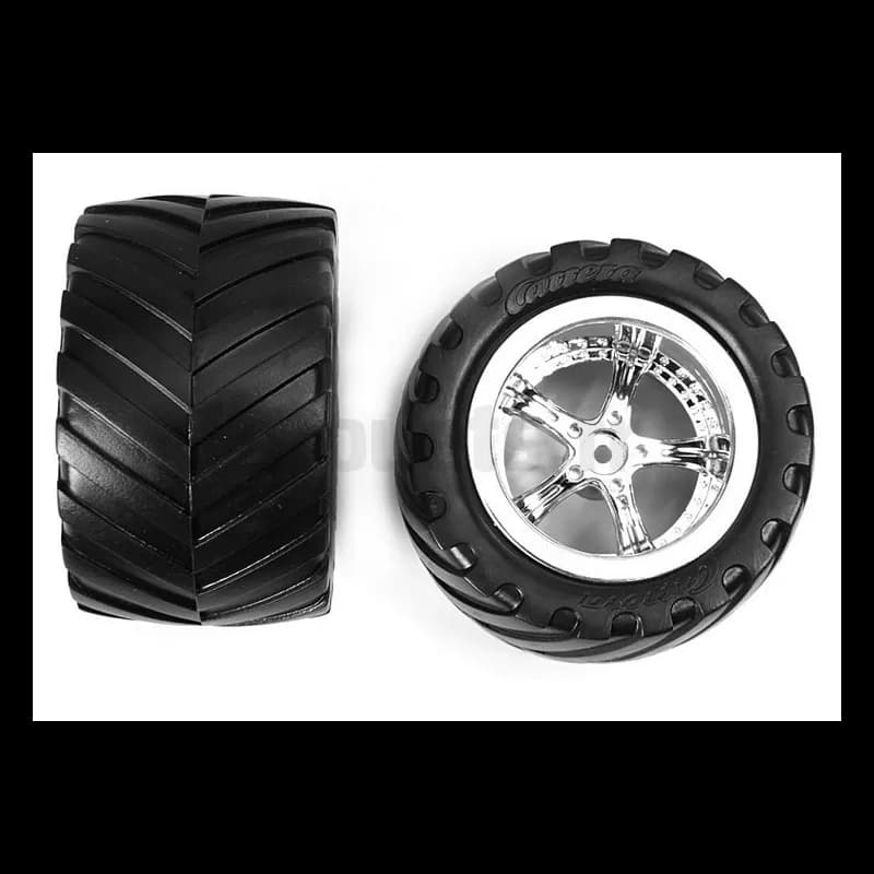 2 Hinterräder für Carrera Dark Fighter 180101