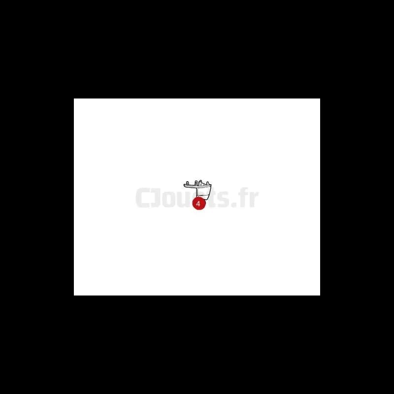 Accoudoir Droit Chaise Haute Prima Pappa Diner Peg-Pérego - Couleur Blanc