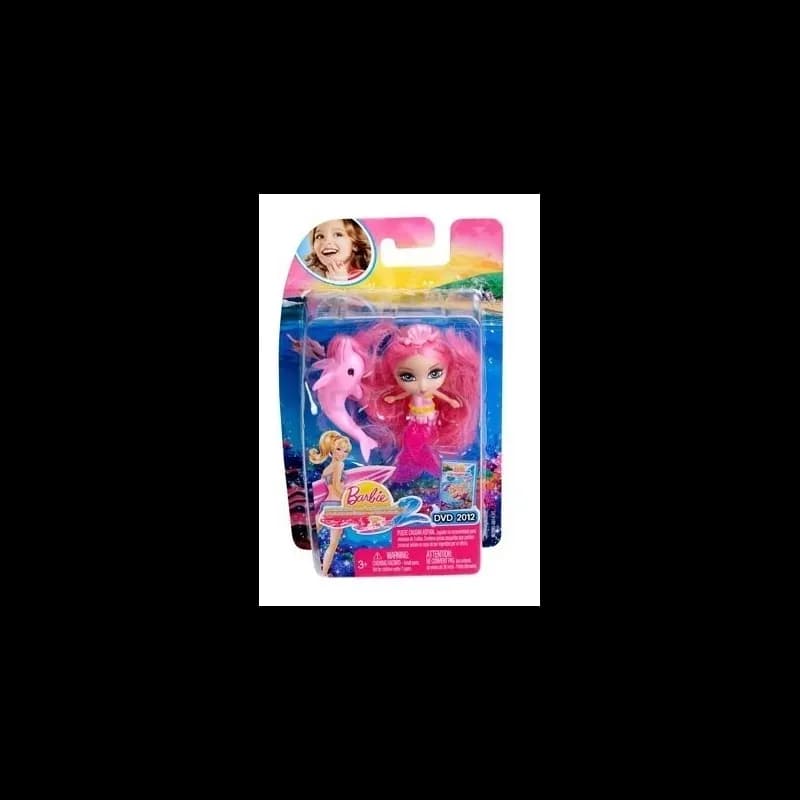 Mermaid Tale 2 Mini-Puppe Rosa Barbie W2890