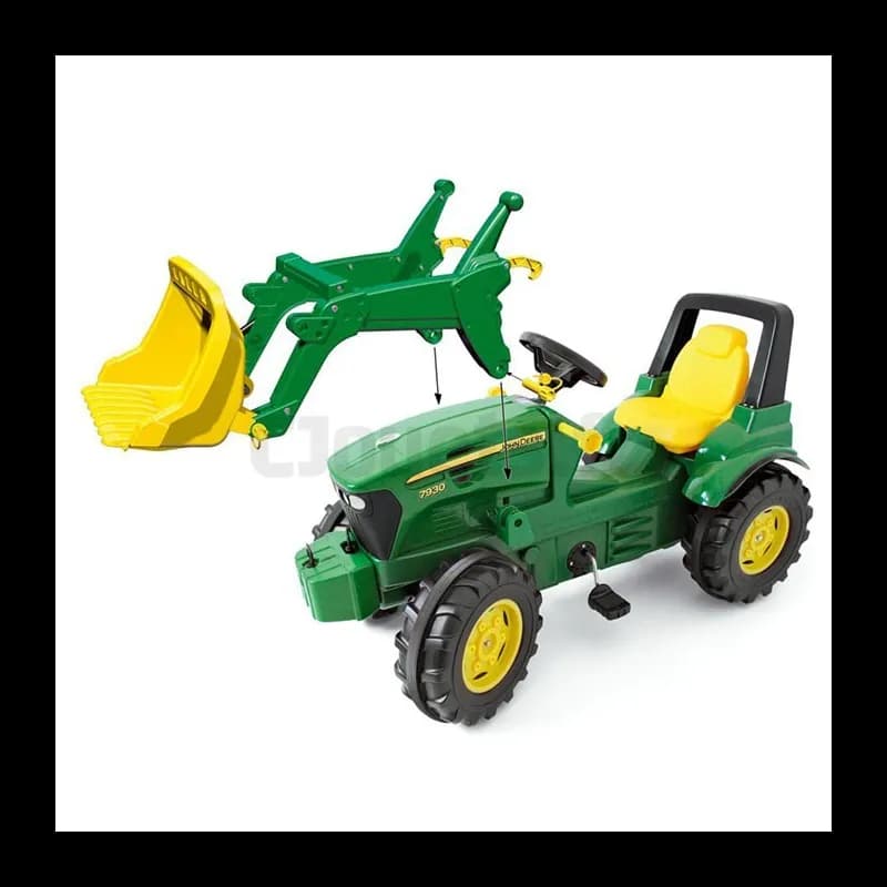 Rollyfarmtrac John Deere 7930 Trettraktor + Frontschaufel Rolly Toy...