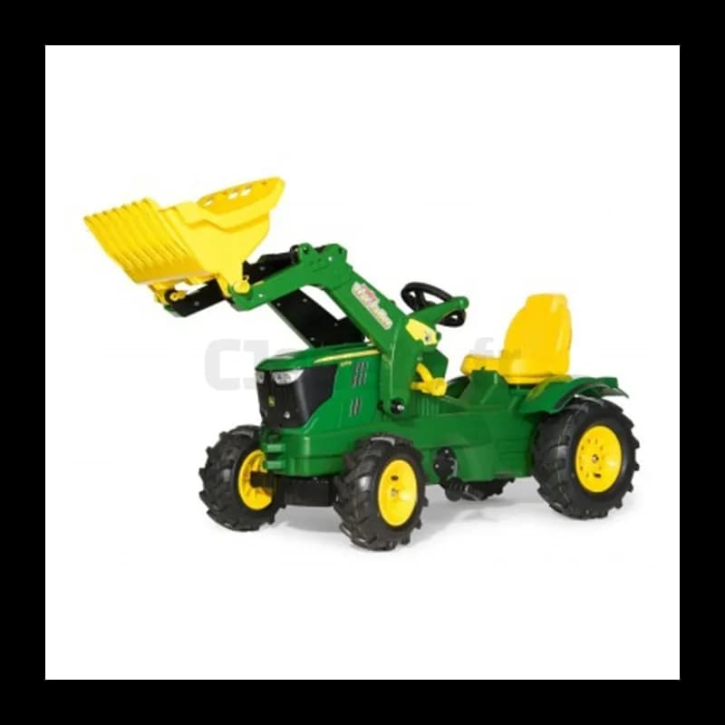 Tracteur à Pédales Rollyfarmtrac John Deere 6210 R + Pelle Avant av...