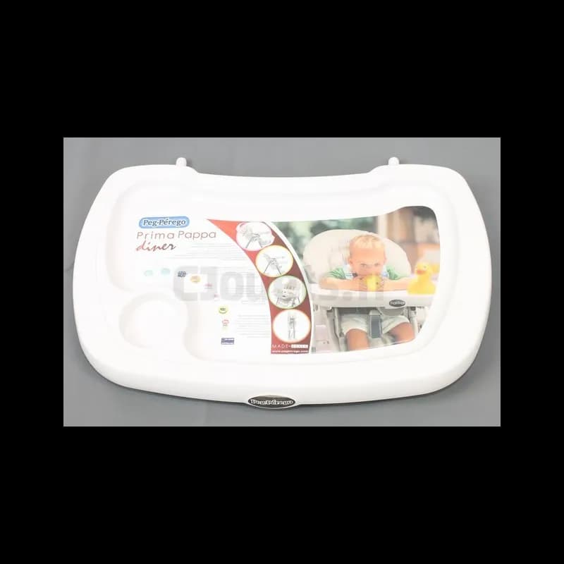 Tablette Pour Chaise Haute Prima Pappa Diner Peg-Pérego Couleur Bla...