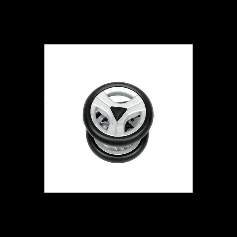 Double roues Avant gris argent Pour poussette Aria Peg-Pérego